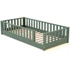 Image de JURABABY - SONHO houten kinderbed - 90x190 - Saliegroen
