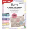 Image de uni-ball Signo Rollerball Gelpen - Set van 12 stuks - Pastel & Glitter