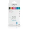 Image de Uni Emott - Fineliner stiften - Pastel kleuren - set van 10 kleuren