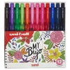 Image de Uni-ball Signo UMN-155 BuJo Set Bloemen 12 stuks