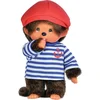 Image de Bandai - Monchhichi Iconic 80s Monkey Pluche - Zachte Pluche 20 cm voor Kinderen en Volwassenen - Sailor Boy 20 cm - Toy Kids 2+ - 20073