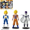 Image de Lobbes Dragon Ball actiefiguren set 10cm - 3 stuks anime speelgoed.