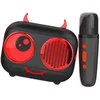 Image de Karaokekit / Bluetooth-luidspreker en draadloze microfoon - Algemene voorwaarden - DIABLO, Magische stemeffecten, batterijduur van 8 uur, opladen via USB