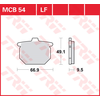 Image de TRW Plaquettes de frein, et mâchoires moto, MCB54 Allround organique