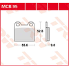 Image de TRW Plaquettes de frein, et mâchoires moto, MCB95 Allround organique