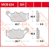 Image de TRW Plaquettes de frein, et mâchoires moto, MCB634SH Sinter street