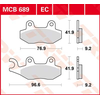 Image de TRW Plaquettes de frein, et mâchoires moto, MCB689 Allround organique