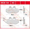Image de TRW Plaquettes de frein, et mâchoires moto, MCB734 Allround organique