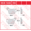 Image de TRW Plaquettes de frein, et mâchoires moto, MCB743RSI Sinter compétition offroad