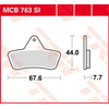 Image de TRW Plaquettes de frein, et mâchoires moto, MCB763SI Sinter offroad