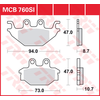 Image de TRW Plaquettes de frein, et mâchoires moto, MCB760SI Sinter offroad