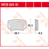 Image de TRW Plaquettes de frein, et mâchoires moto, MCB825SI Sinter offroad