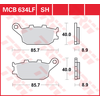 Image de TRW Plaquettes de frein, et mâchoires moto, MCB634 Allround organique
