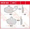 Image de TRW Plaquettes de frein, et mâchoires moto, MCB662 Allround organique