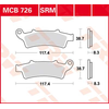 Image de TRW Plaquettes de frein, et mâchoires moto, MCB726SRM Sinter maxi scooter