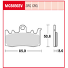 Image de TRW Plaquettes de frein, et mâchoires moto, MCB856CRQ Hyper carbon