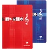 Image de Clairefontaine muzieknotitieboek, geniet/geruit, 240 x 320 mm