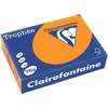 Image de Clairefontaine Trophée Intens A4 fel oranje 210 g 250 vel