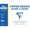 Image de Clairefontaine tekenpapier 'Blanc à Grain', actiepakket