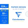Image de Clairefontaine 3329680961867 schrijfblok & schrift 12 vel Wit