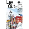 Image de Clairefontaine Lay out pad A4 70 vel 75 grams