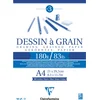 Image de Clairefontaine Drawing grained paper - 180g A4