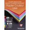 Image de Clairefontaine Papier 10 kleuren - A4 20 vel - 120 grams