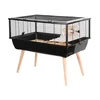 Image de Zolux knaagdierkooi neo nigha zwart - 78x48x64,5 cm