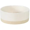 Image de Keramieken Voerbak ZOLUX Olaria - Ronde Beige 1L met Anti-Slipbodem - Hoogwaardig en Rustiek