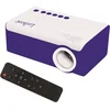 Image de Lexibook Mini HD-videoprojector, thuisbioscoop, ingebouwde luidspreker, inclusief afstandsbediening, HDMI / USB / AV / Micro SD-connectiviteit, blauw / wit, PRJ150
