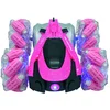 Image de Crosslander® 360+ - Oplaadbare en Programmable Radio-Controlled Stunt Pink Car met verlichting.
