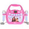Image de Lexibook Barbie Karaokeset met 2 microfoons - Draadloos - Met opnamefunctie