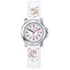 Image de Certus-Kinderhorloge-Wit lederen band-Unicorn band.