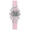 Image de Tekday-Kinder-Digitaal-Alarm-Chrono-EL-Datum-10ATM-Roze-silicone band-27MM
