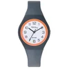 Image de Tekday-Horloge-34MM-Unisex-34MM-10ATM-Waterdicht-Silicone-Zwart/Oranje
