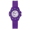 Image de Tekday-Kinder horloge-34MM-Paars-Waterdicht-Analoog