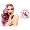 Image de Semi-permanente kleurstof Hairgum Sixty's Color Roze (60 ml)