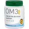 Image de OM3 Levertraan - Voedingssupplementen - Ondersteunt Immuunsysteem, Botten en Gezichtsvermogen - Vitamine A & D - 120 Capsules