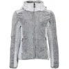 Image de Dames gebreide hoodie met rits in twee materialen Peak Mountain