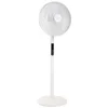 Image de AIR-LIGHT RING - Witte staande ventilator en luchtblazer Ø40cm 70W met LED-verlichtingskroon