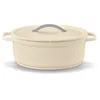 Image de Beka Plume Braadpan - Ø 31 cm - Stoofpot - Gerecycleerd gietaluminium - Extra lichtgewicht - PFAS-vrij - 6 L - Crème