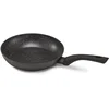 Image de KitchenFun Rock Koekenpan Ø 20 cm - Non stick - Inductie geschikt- lichtgewicht Aluminium- Dubbele Anti-aanbaklaag   Hitte werende soft touch greep - Ergonomisch   Zwart