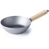 Image de Beka Nomad wokpan - Ø 20 cm - Staal - PFAS-vrij - Houten greep - Geschikt voor inductie & BBQ