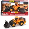 Image de Majorette Grand Series - Volvo Wiellader - Constructie - Metaal - Licht en Geluid - 21 cm - Speelgoedvoertuig