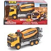 Image de Majorette Grand Series - Volvo Truck Cementwagen - Metaal - Licht en Geluid - 19 cm - Speelgoedvoertuig
