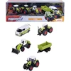 Image de Majorette - Geschenkdoos 5 model tractor's Claas - Die cast schaal 1:64 - 8503105002