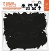 Image de Graine Creative scratch art dierenmaskers set - creatieve knutselset 6 stuks.