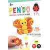 Image de GRAINES CREATIVES - Pen'do Natuur Geel Rood Zwart Doos, Potloodklei