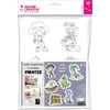 Image de Graine Creative magneten knutselset piraten kleuren magneetpapier.