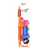 Image de Pentel drukbalpen iZee, 4 stuks in etui, 0,3 mm, trendy kleuren